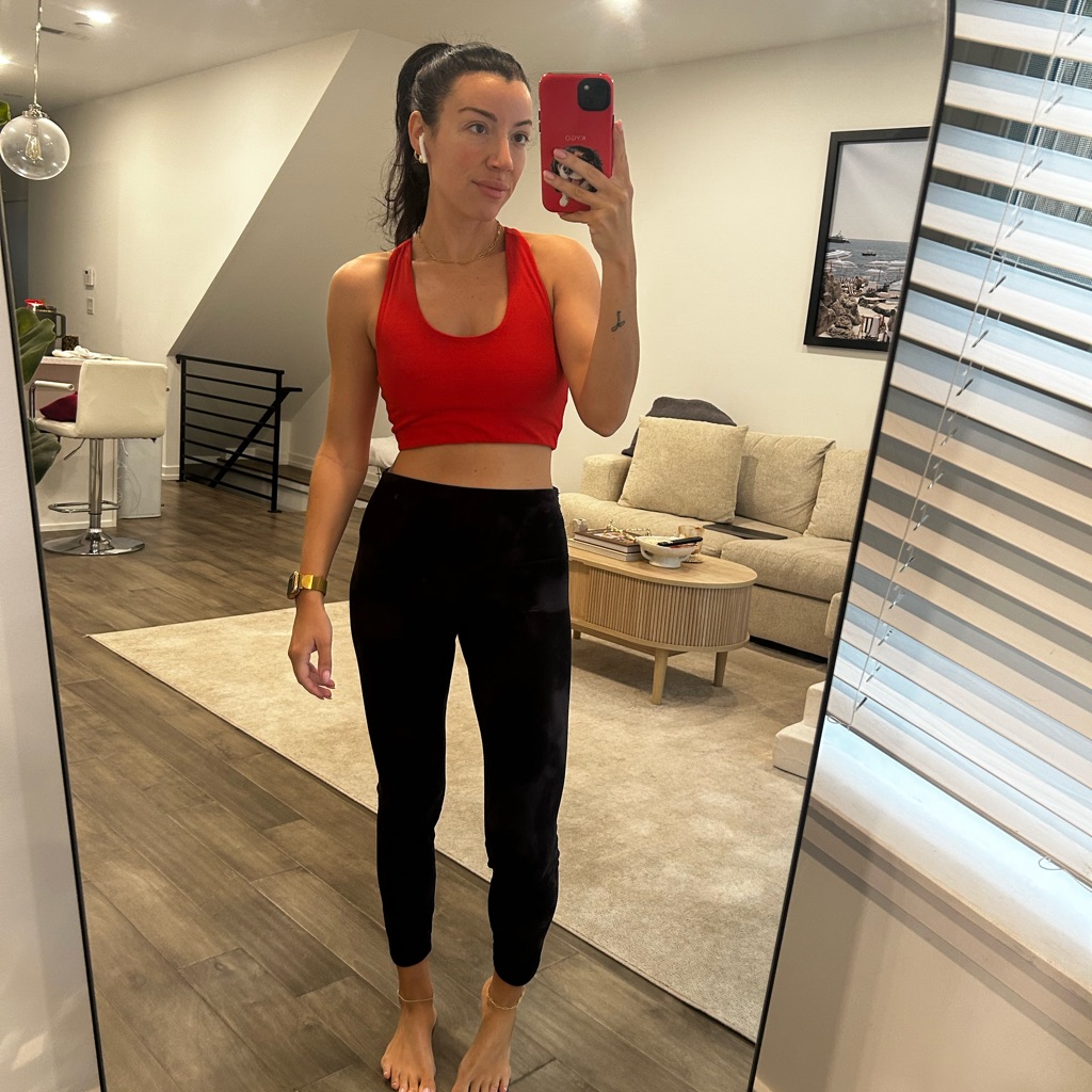 Black Tie Dye Crz Yoga Leggings